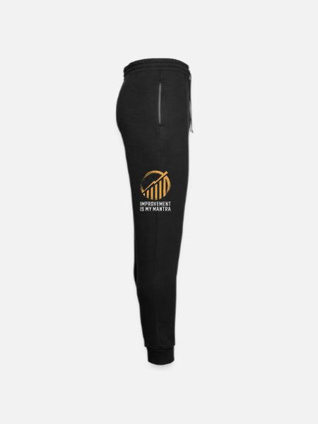 Kaizen Improvement Is My Mantra - Unisex Joggers - black/asphalt - Right
