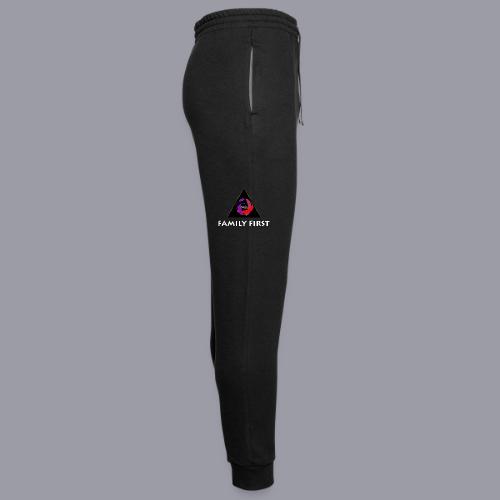 JALEJA FAMILY FIRST (WHITE PRINT) - Unisex Joggers