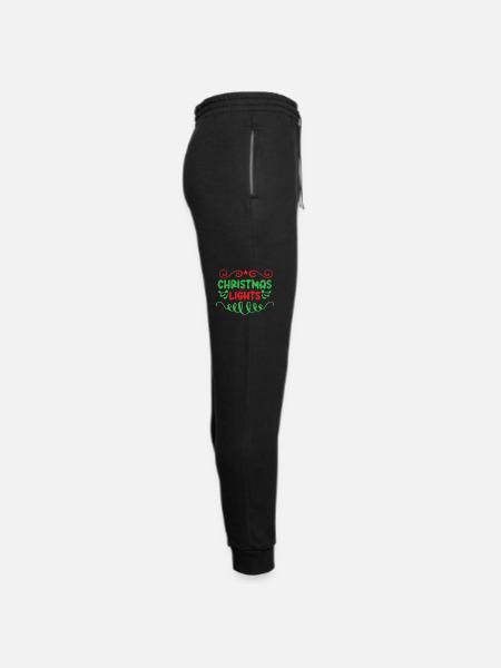 Christmas lights - Unisex Joggers - black/asphalt