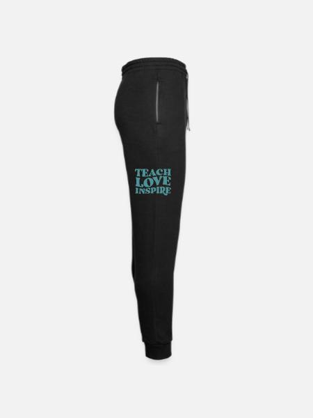 teach love inspire - Unisex Joggers - black/asphalt