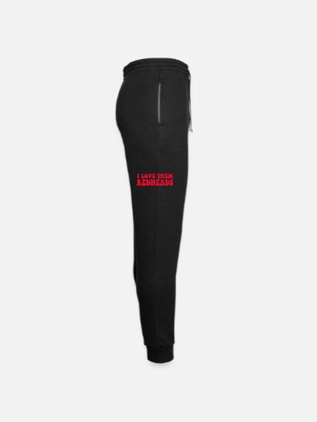 Dazed And Confused I Love Them Redheads - Unisex Joggers - black/asphalt - Right