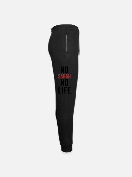 No Sarah No Life - Unisex Joggers - black/asphalt