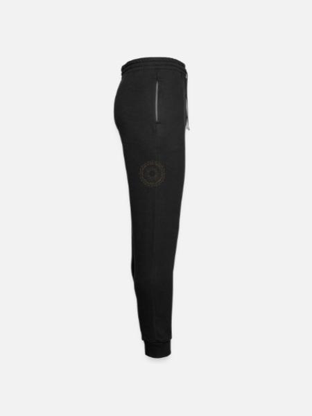 Abstract Dot Design - Unisex Joggers - black/asphalt