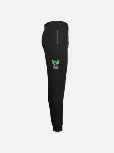 Love Our Planet - Unisex Joggers - black/asphalt - Right