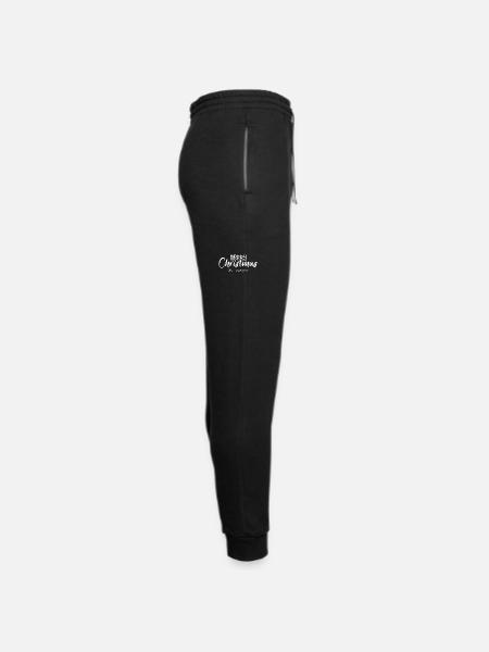 Merry Christmas I m Pregnant New Born Pregnancy - Unisex Joggers - black/asphalt