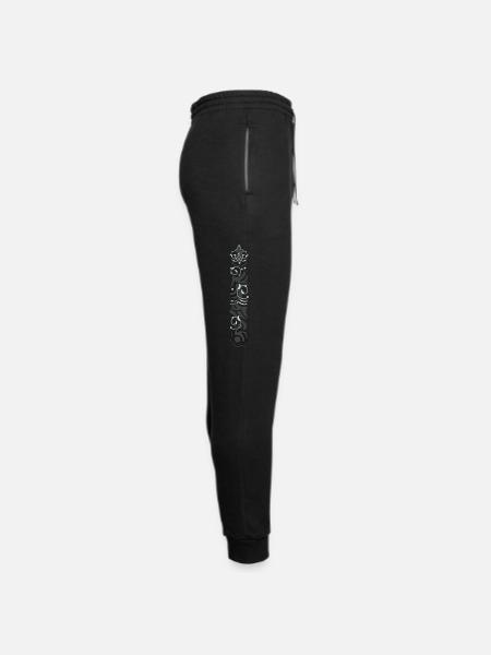 tattoo sleeve abstract - Unisex Joggers - black/asphalt