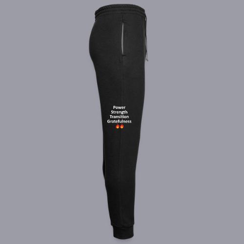 POWER STRENGTH TRANSITION GRATEFULNESS - WHITE - Unisex Joggers