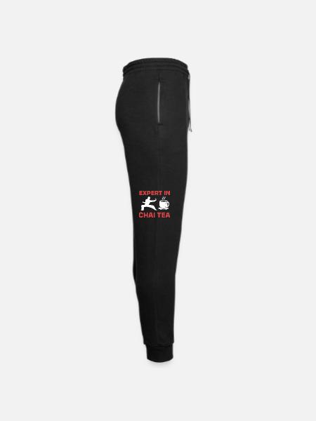 Tea Drinker Chai Tea - Unisex Joggers - black/asphalt - Right