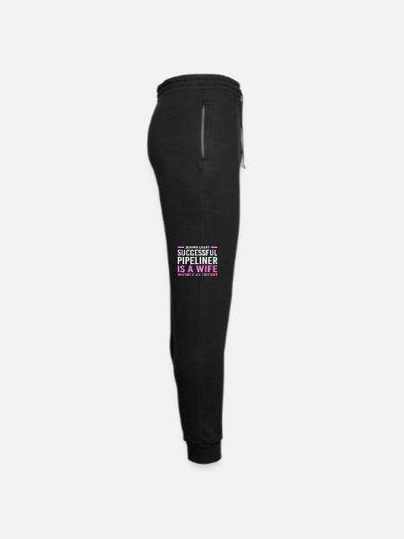 Pipeliner Wife Welding Pipeline Welder - Unisex Joggers - black/asphalt - Right