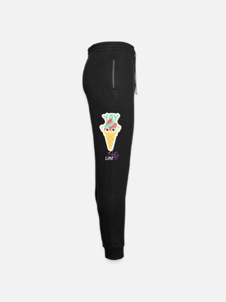 ice cream - Unisex Joggers - black/asphalt