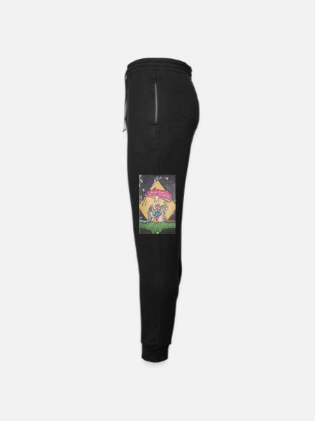 millipede Wedding - Unisex Joggers - black/asphalt - Left