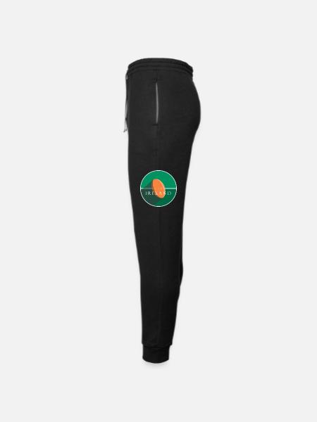 RUGBY IRELAND - Unisex Joggers - black/asphalt - Left