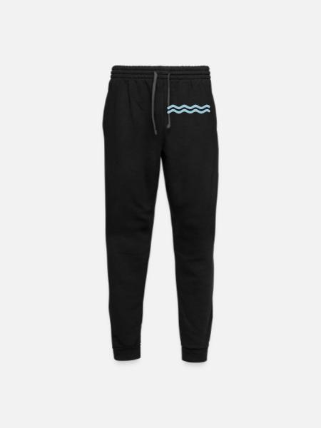 water - Unisex Joggers - black/asphalt