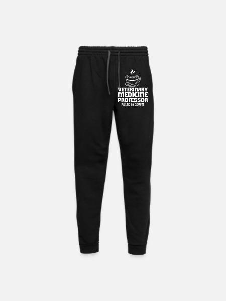 Veterinary Medicine Professor Coffee - Unisex Joggers - black/asphalt - Front