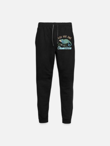 Chameleon - Unisex Joggers - black/asphalt - Front