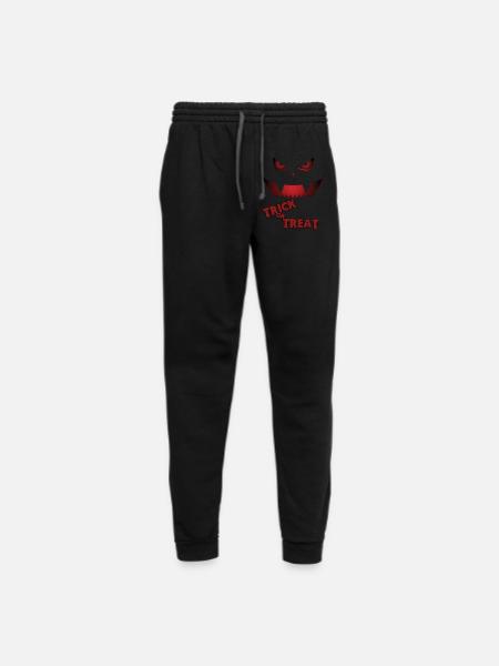 Trick Or Treat - Unisex Joggers - black/asphalt - Front