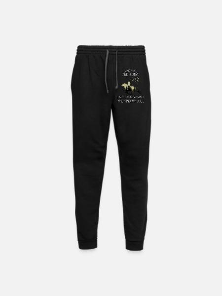And Into The Forest I Go To Lose My Mindss - Unisex Joggers - black/asphalt