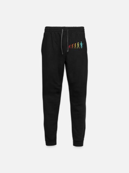 Bread Baking Evolution Bread Dough Bread Maker - Unisex Joggers - black/asphalt - Front