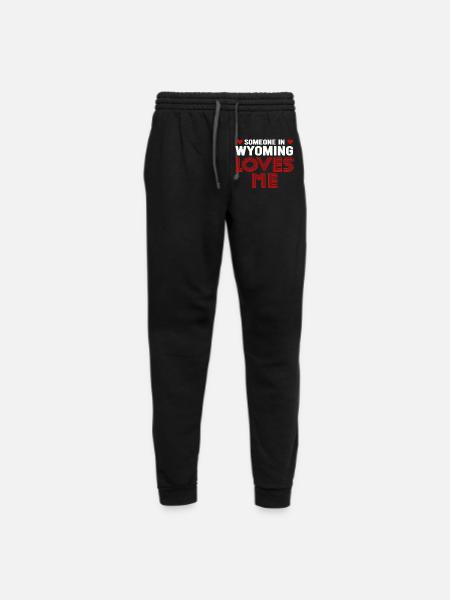 Someone In Wyoming Loves Me - Unisex Joggers - black/asphalt