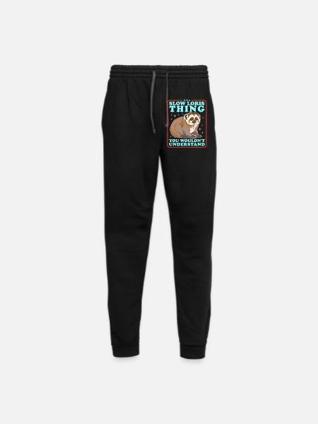 Slow Lorises A Slow Loris Thing - Unisex Joggers - black/asphalt - Front
