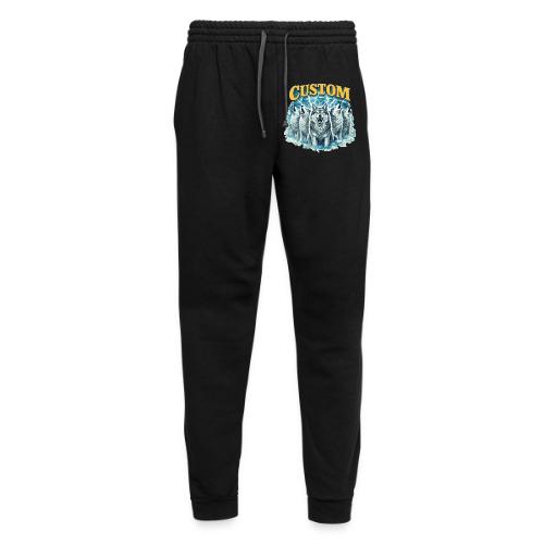 Custom Wolf Pack Howling Moon Vintage Wilderness - Unisex Joggers