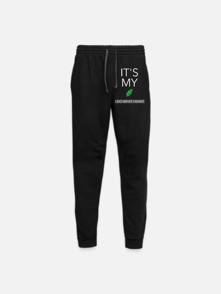 Leaf Gardening Funny Plant Lover - Unisex Joggers - black/asphalt