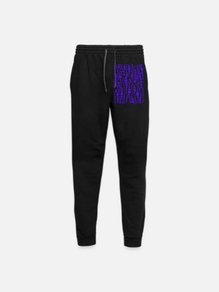 Cobalt Bubbles - Unisex Joggers - black/asphalt