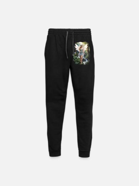 Joy Forest Fairy - Unisex Joggers - black/asphalt - Front
