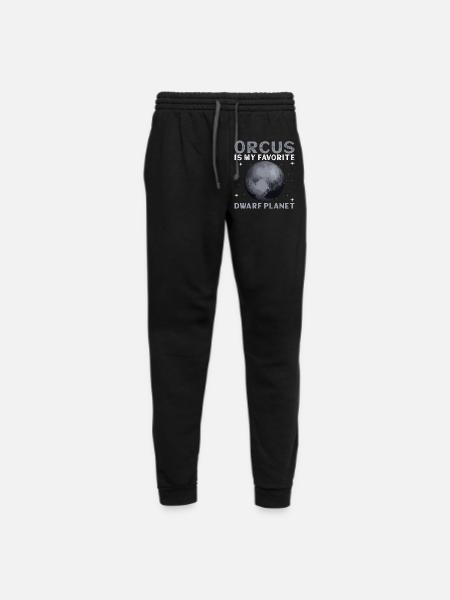 Orcus Is My Favorite Dwarf Planet - Unisex Joggers - black/asphalt - Front