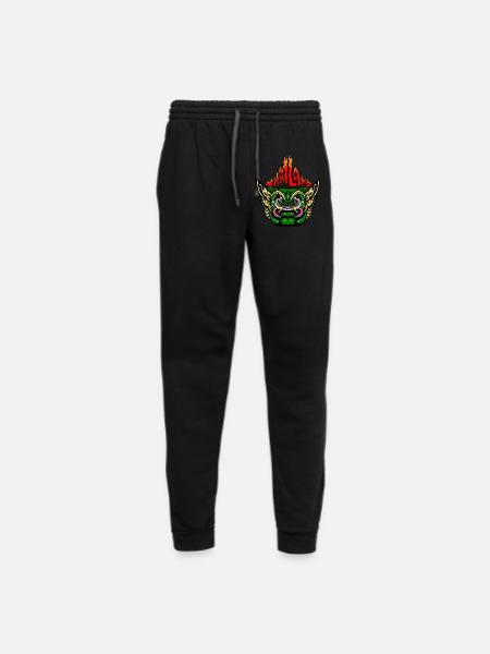 Yak Giant - Unisex Joggers - black/asphalt