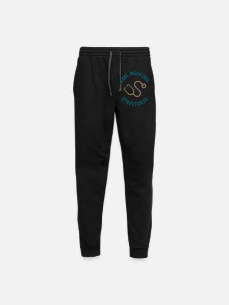 Kool Medicinal - Unisex Joggers - black/asphalt - Front