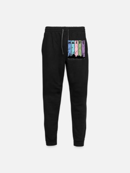 Republic of Haiti - Unisex Joggers - black/asphalt