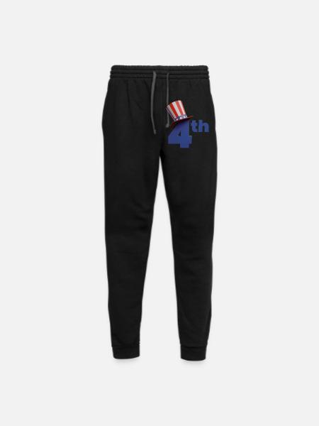 4th of july - Unisex Joggers - black/asphalt
