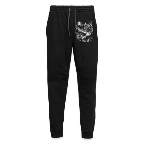 Vintage French Bulldog Moon Howling Tee - Unisex Joggers