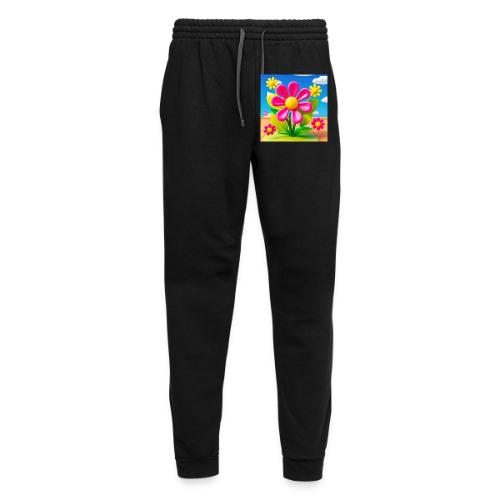 Pink Floral Peace | Sky & Nature Design - Unisex Joggers