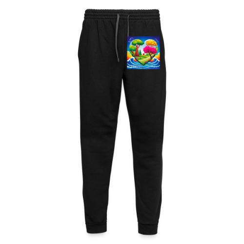 Heart, fantasy, landscapes, nature, fantasy - Unisex Joggers