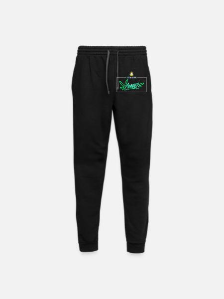 Cannabis Is My Medicine - Unisex Joggers - black/asphalt - Front