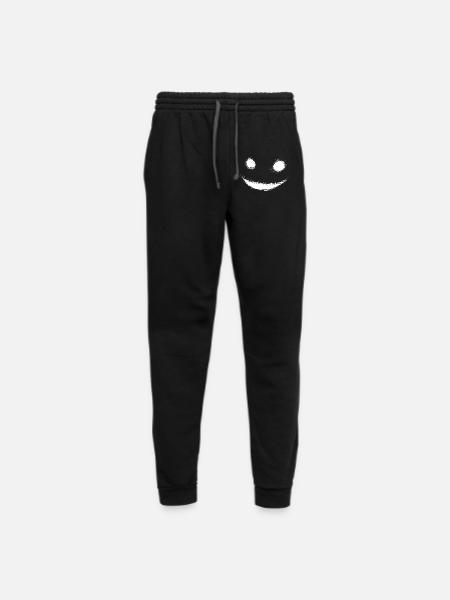 Creepy Smile - Unisex Joggers - black/asphalt