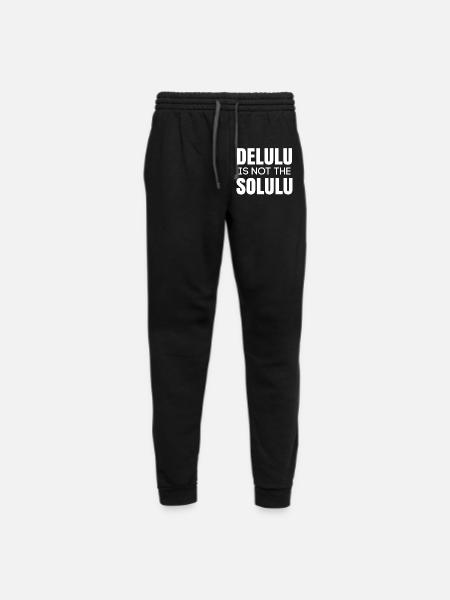 Delulu is not the solulu - Unisex Joggers - black/asphalt