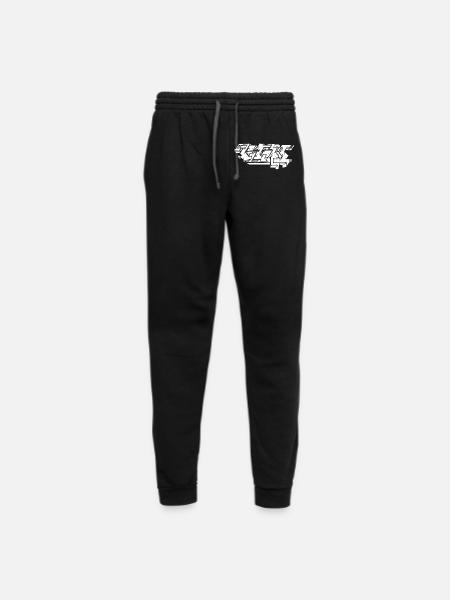 Graffiti Piece - White - Unisex Joggers - black/asphalt