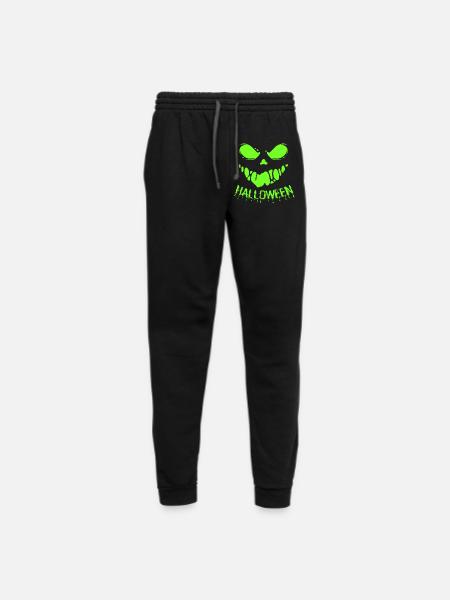 Halloween Scary Face - Unisex Joggers - black/asphalt