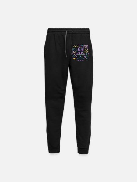 Code. Eat. Sleep. - Unisex Joggers - black/asphalt