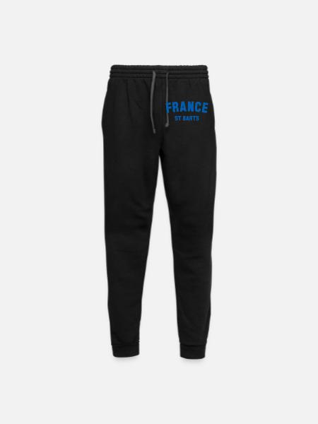 St Barts France Caribbean - Unisex Joggers - black/asphalt