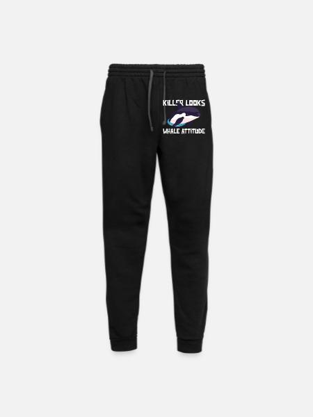 Killer Looks Bad Attitude - Unisex Joggers - black/asphalt