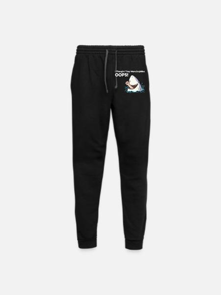 I T^hought They Were Dolphins OOPS! - Unisex Joggers - black/asphalt