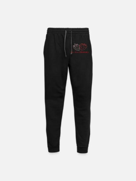 That Berry Strawberry Bestie Design2 - Unisex Joggers - black/asphalt