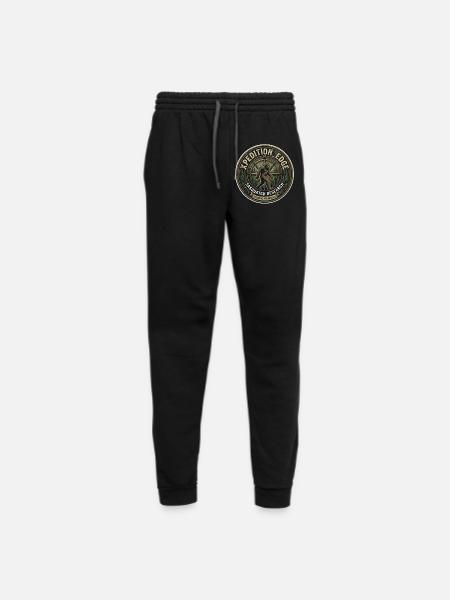 Sasquatch Research Expedition Patch - Unisex Joggers - black/asphalt - Front