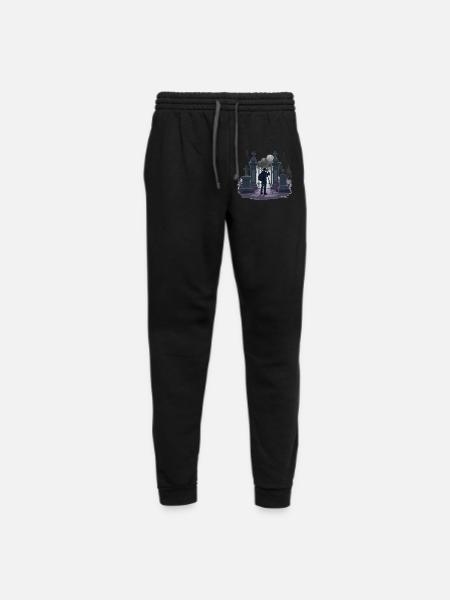 Gothic Cemetery Gate Photographer - Unisex Joggers - black/asphalt