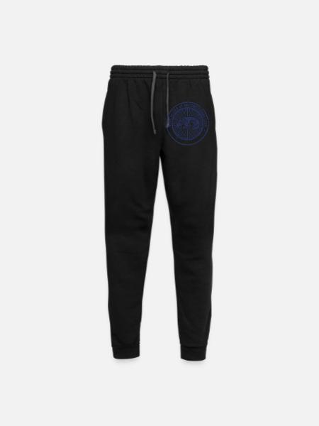 Unconditional Love Sleeping Dog - Unisex Joggers - black/asphalt - Front