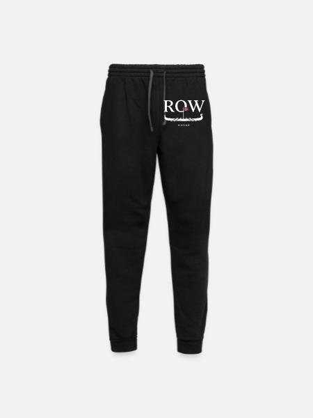 Norge Rowing Viking Longship Norwegian Pride - Unisex Joggers - black/asphalt - Front
